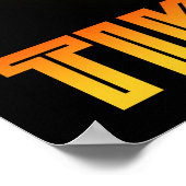 ティキを愛する女の子バー ポスター (角)