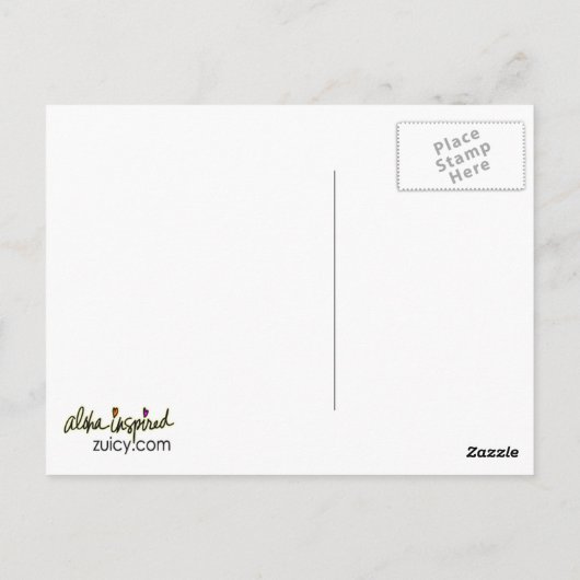 ティキアロハ ポストカード (裏面)