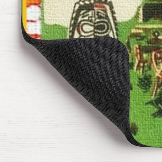 ティキアートエキゾチックワイキキキルーム マウスパッド (コーナー)