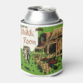 ティキアートエキゾチックワイキキキルーム 缶クーラー (缶正面)