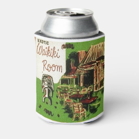 ティキアートエキゾチックワイキキキルーム 缶クーラー (缶裏面)