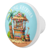 ティキインスパイアサマーテーマカスタム文字 セラミックノブ (右)