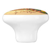 ティキインスパイアサマーテーマカスタム文字 セラミックノブ (側面)