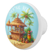 ティキインスパイアサマーテーマカスタム文字 セラミックノブ (右)