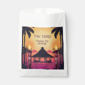 ティキカラフルハワイアン誕生会 フェイバーバッグ (正面)