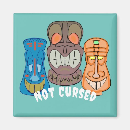 ティキカラフルヘッド マグネット (正面)