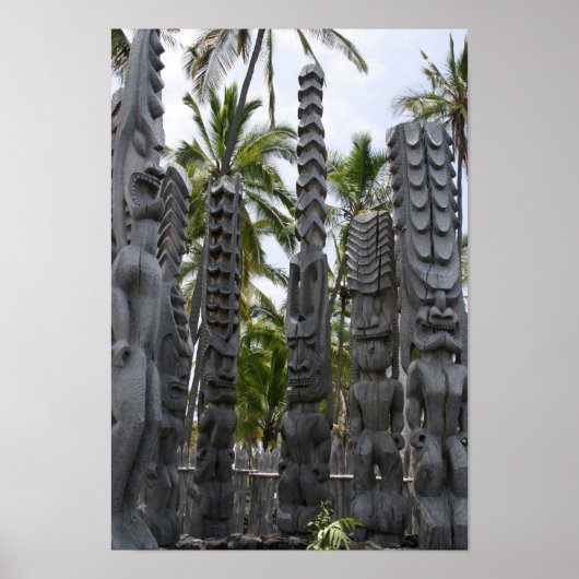 ティキガーディアンズアットプレイスオブレフュージョン – プリント (正面)