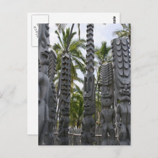 ティキガーディアンズアットレスキューの場所 – はがき (正面/裏面)