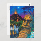 ティキゴッドハガキ ポストカード (正面/裏面)