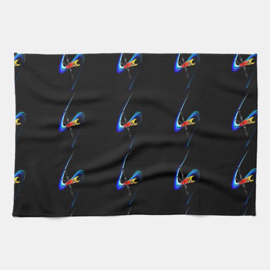 ティキサーファー キッチンタオル (横)