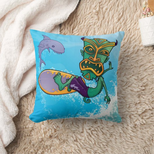 ティキサーファー クッション (ブランケット)