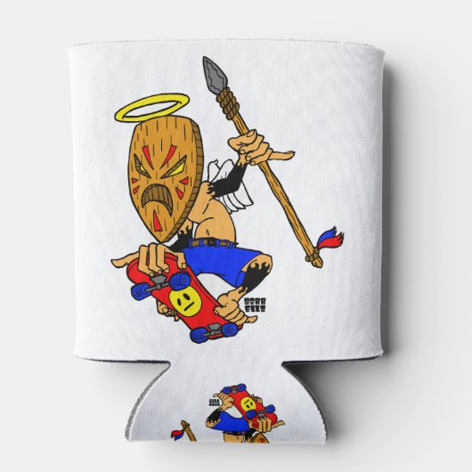 ティキスケーター 缶クーラー (裏面)