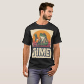 ティキタイムのカエルバーテンダーシャツ Tシャツ (正面フル)