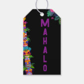 ティキタイムバースデーパーティーメッセージカード ギフトタグ (正面)