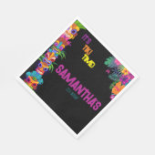 ティキタイムバースデーパーティー スタンダードランチョンナプキン (角)