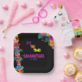 ティキタイムバースデーパーティー ペーパープレート (パーティー)