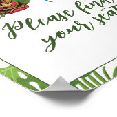 ティキタイムルアウ(ハワイ式宴会)サマー ポスター (角)