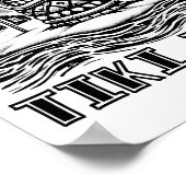 ティキタイム – ハワイアンアイランドビベス ポスター (角)