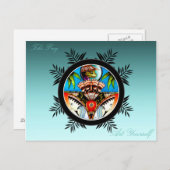 ティキタトゥオガエル ポストカード (正面/裏面)