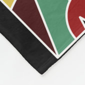 ティキトテカッコいいム名前をカスタムするフリースブランケット フリースブランケット (角)