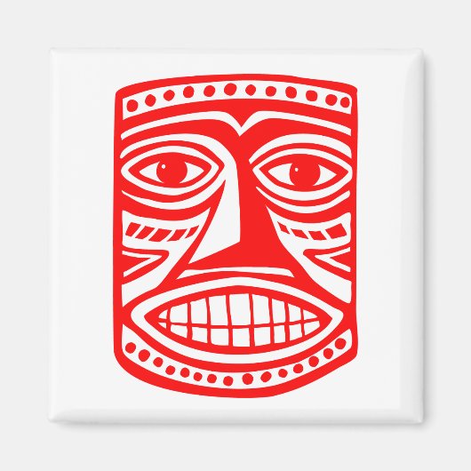 ティキトビー – 赤 マグネット (正面)