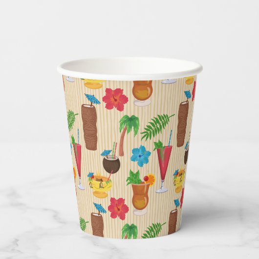 ティキトロピカルカクテル 紙コップ (裏面)
