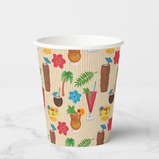 ティキトロピカルカクテル 紙コップ (正面)