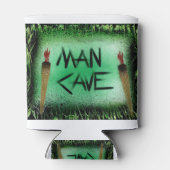 ティキトーチマンケーブグリーン 缶クーラー (裏面)