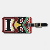 ティキトーテカスタムム文字ラゲージタグ1 ラゲッジタグ (正面横)