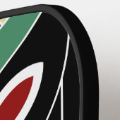 ティキトーテカッコいいム名前をカスタムするピックボールパドル ピックルボールラケット (左詳細)