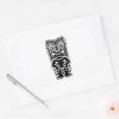 ティキトーテム 長方形シール (封筒)