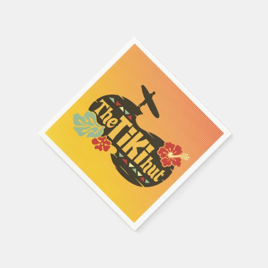 ティキハットルアウ(ハワイ式宴会)パーティー スタンダードカクテルナプキン (角)