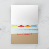 ティキバーのグリーティングカード カード (内部)