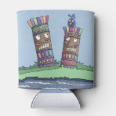 ティキバードプラムクーラーボックス 缶クーラー (裏面)