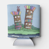 ティキバードローズブドクーラーボックス 缶クーラー (裏面)