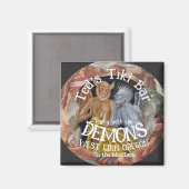 ティキバーパーティーとデモンズオンザムドラッツ マグネット (正面/裏面)
