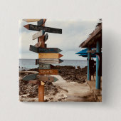 「ティキバー」ウィローキャツデザーズ撮影ボタン 缶バッジ (正面)