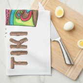 ティキバー キッチンタオル (四つ折り)