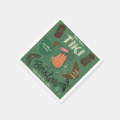 ティキバー&グリルレトロカクテルナプキンス スタンダードカクテルナプキン (角)