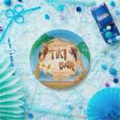 ティキバー- パーソナライズされた ペーパープレート (パーティー)
