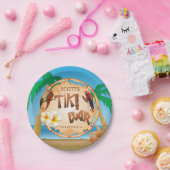 ティキバー- パーソナライズされた ペーパープレート (パーティー)