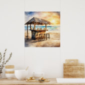 ティキバー- 3 - ポスター (キッチン)