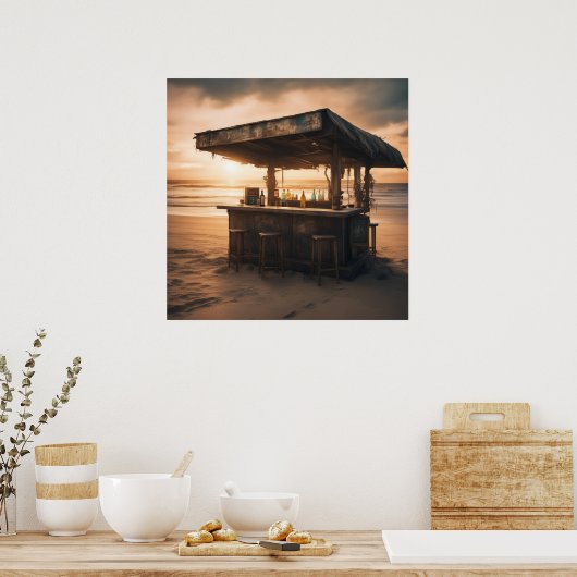 ティキバー- 5 - ポスター (キッチン)