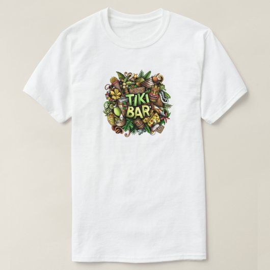 ティキバーTシャツ Tシャツ (デザイン正面)