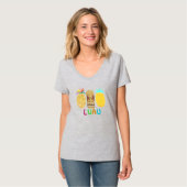 ティキパイナップルルアウTシャツ Tシャツ (正面フル)