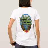 ティキパーソナライズされたバーシャツ Tシャツ (裏面)