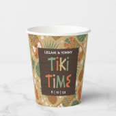 ティキパーティートロピカルルアウ 紙コップ (裏面)