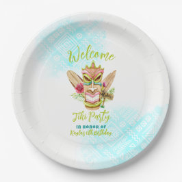 ティキパーティー ペーパープレート