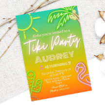 ティキパーティー-誕生日