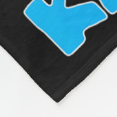 ティキビッグカフナおもしろいハワイアンファーザーズデイバカチオ フリースブランケット (角)